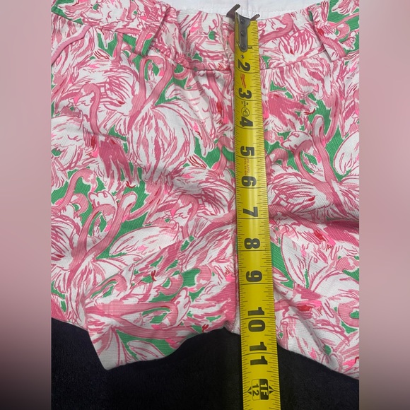 🌸💚Lilly Pulitzer The Callahan Summer Short Pink & Green Women's Size 8🌸💚 - Picture 5 of 11